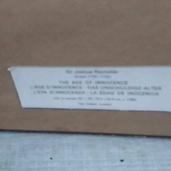 Age of Innocence by Sir Joshua  Reynolds. - Picture 3 of 4